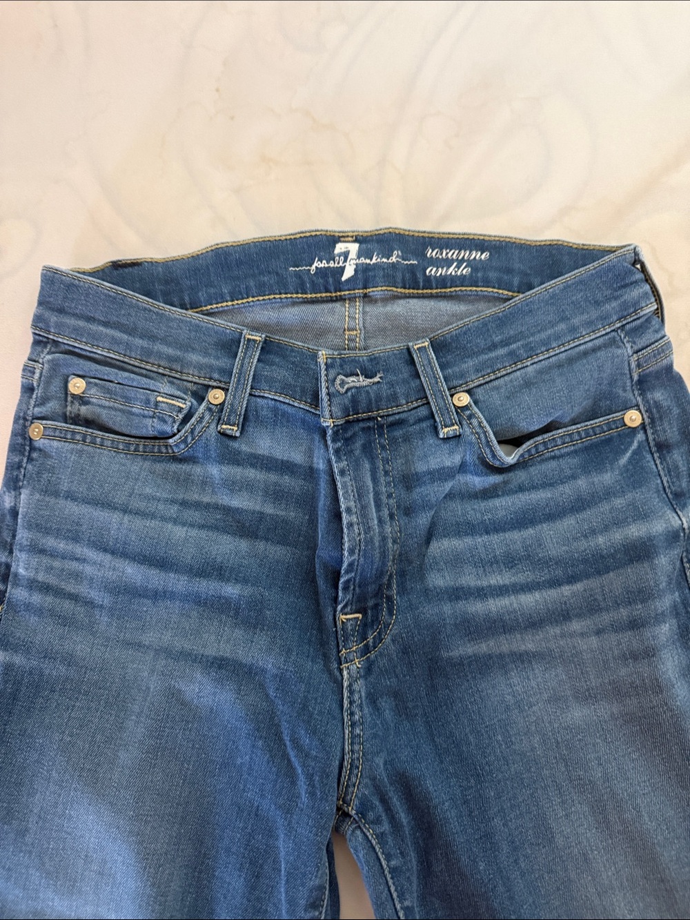 Rosanne Ankle Men’s Jeans - Blue Wash